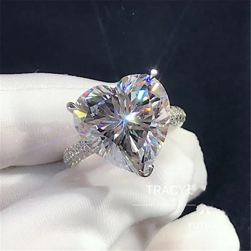 Multi-Shape CZ Solitaire Ring – 925 Sterling Silver | Engagement & Wedding Band