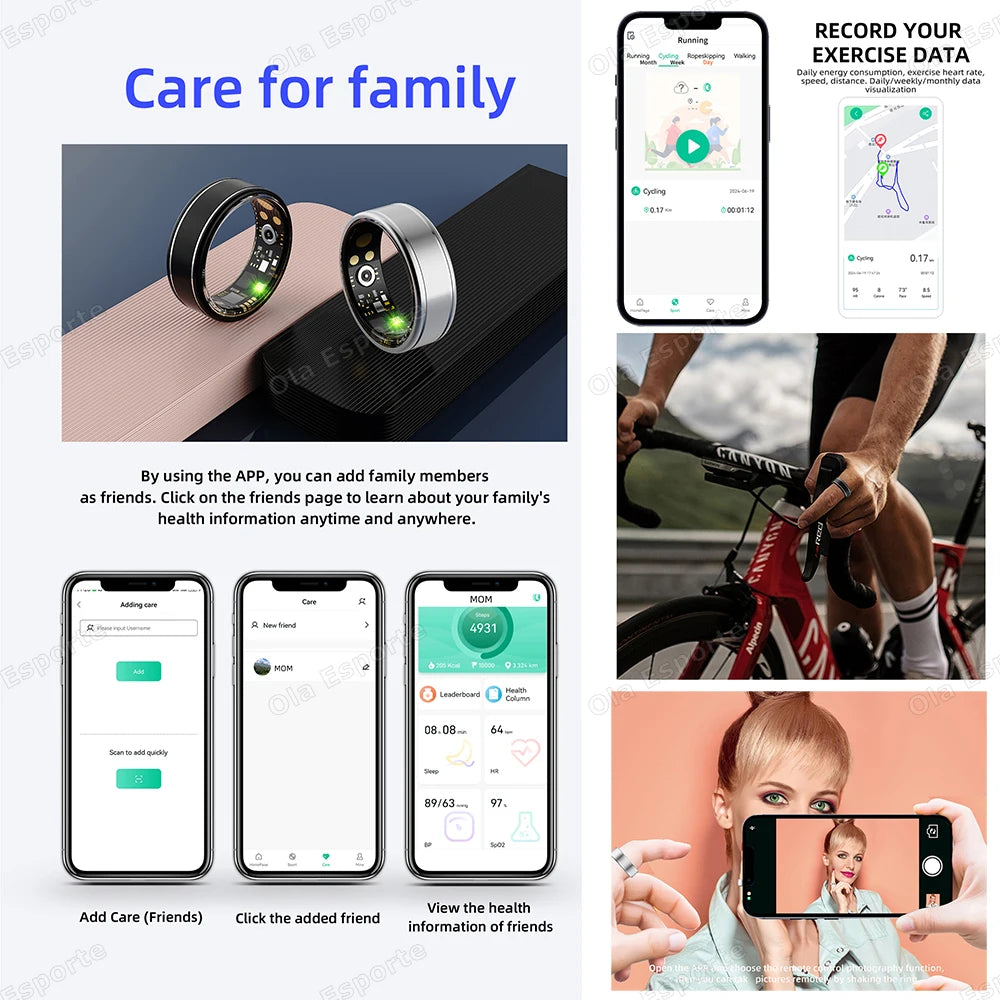Health Monitor Smart Ring