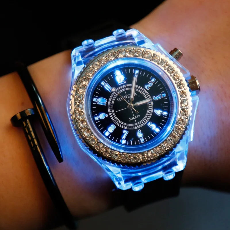 Crystal LED Watch