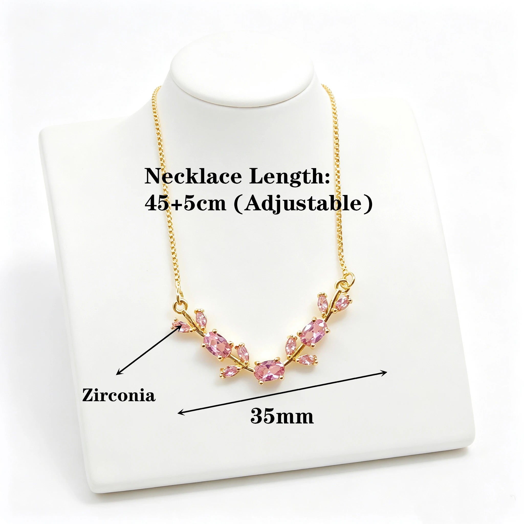 Crystal Leaf Vine Jewelry Set – Necklace & Bracelet