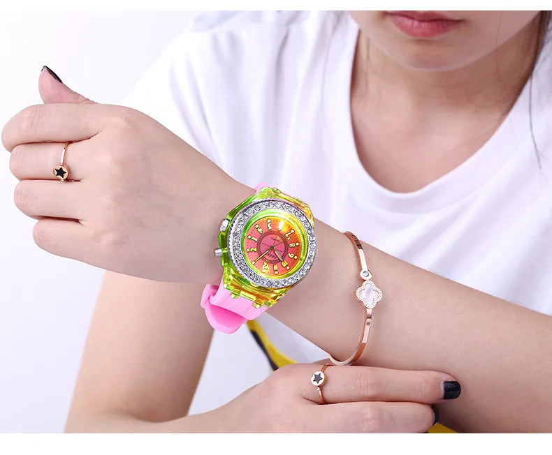 Crystal LED Watch