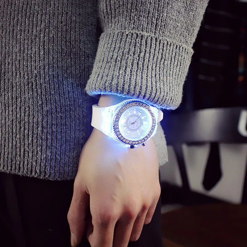 Crystal LED Watch