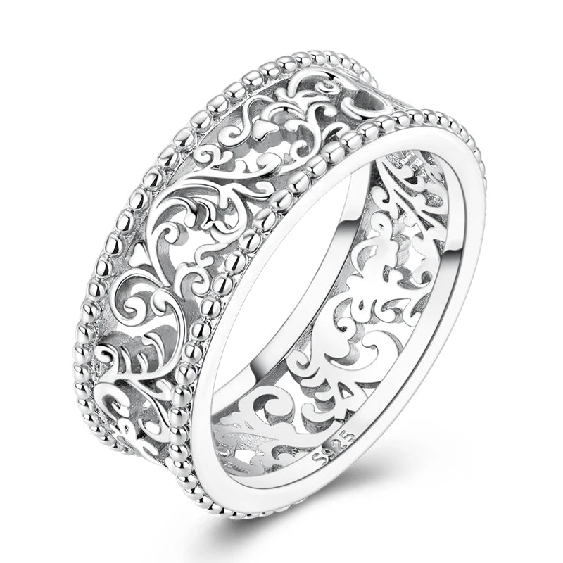 Clover Heart Ring — 925 Sterling Silver
