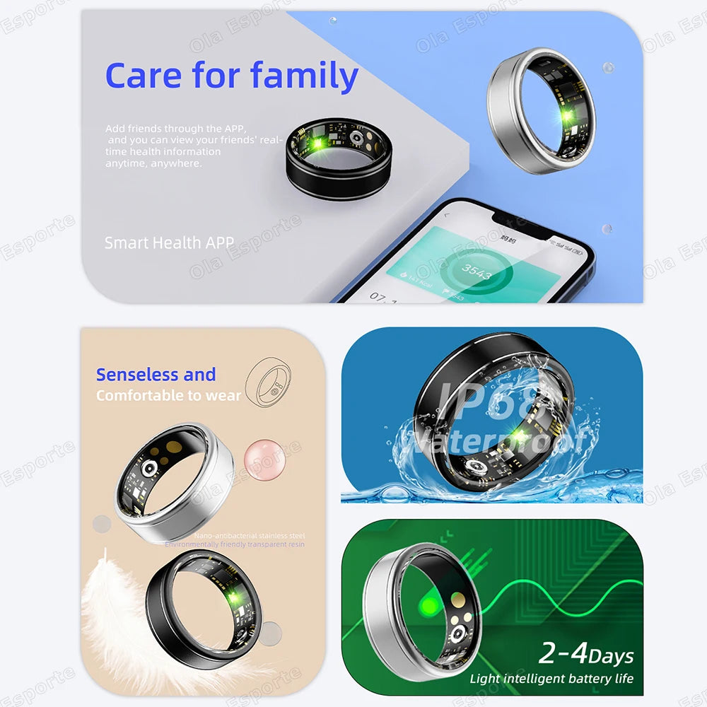 Health Monitor Smart Ring