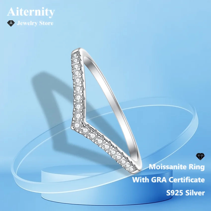 D VVS1 Moissanite Eternity Band – GRA Certified 925 Sterling Silver Unisex Ring