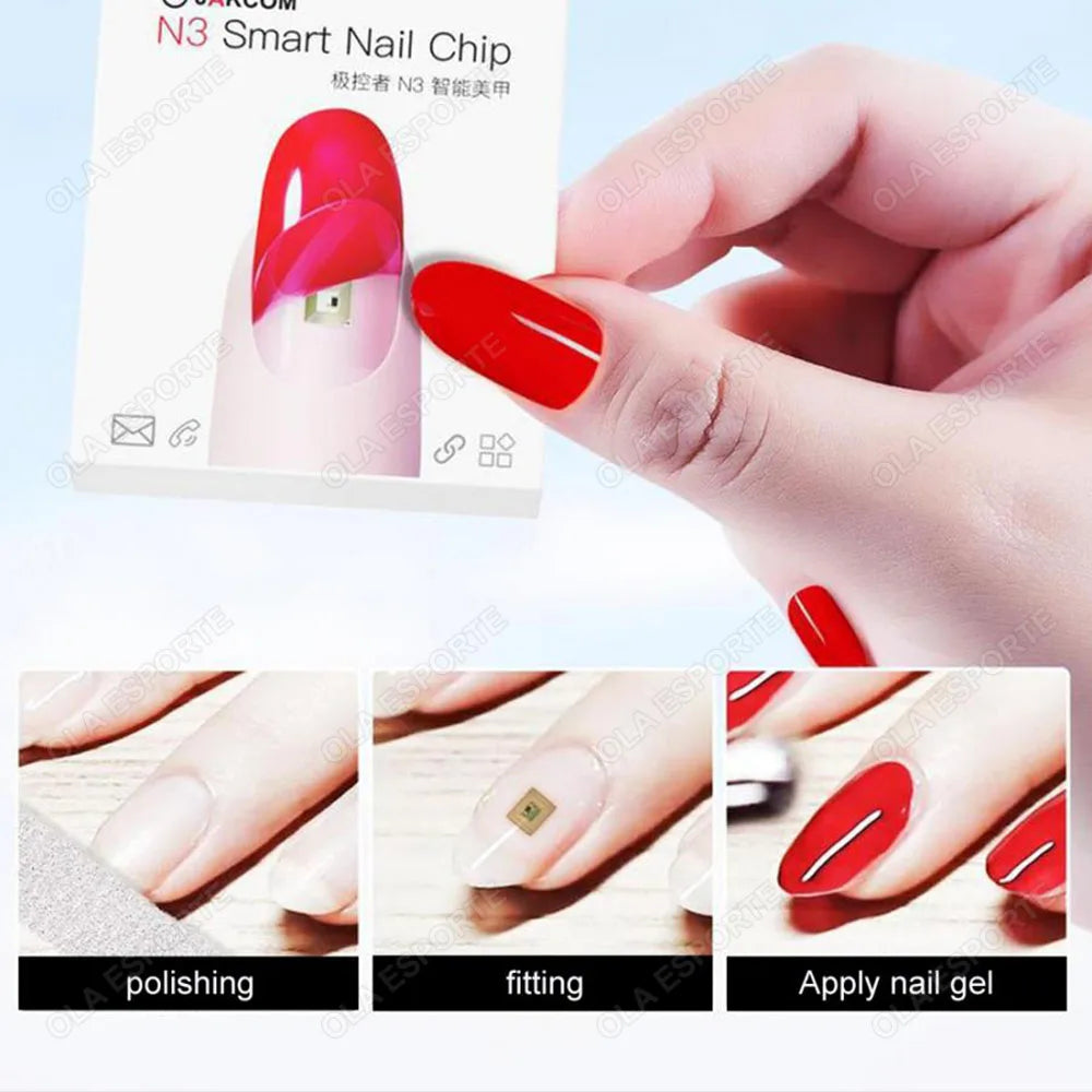 NFC Smart Nail Chip
