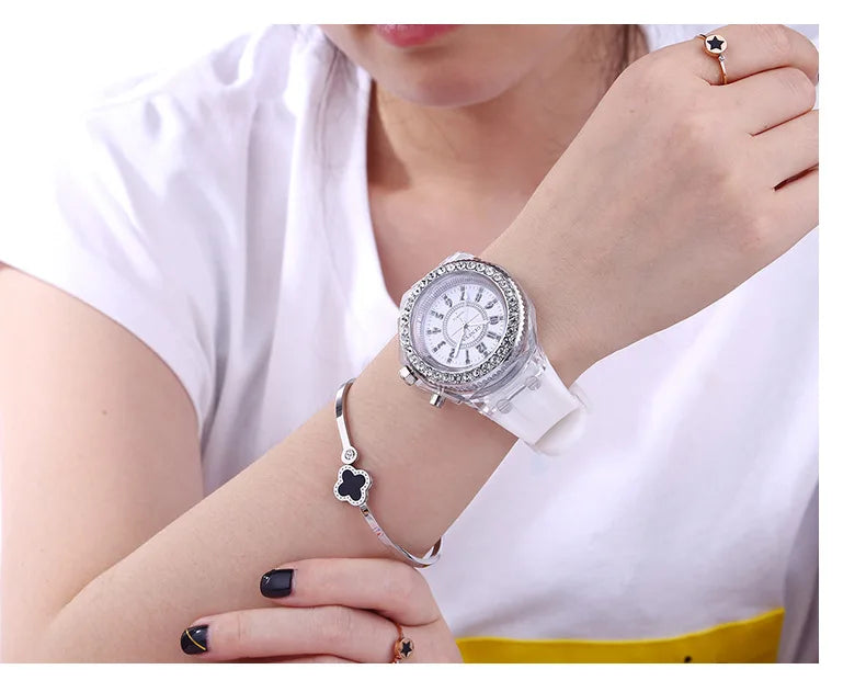 Crystal LED Watch