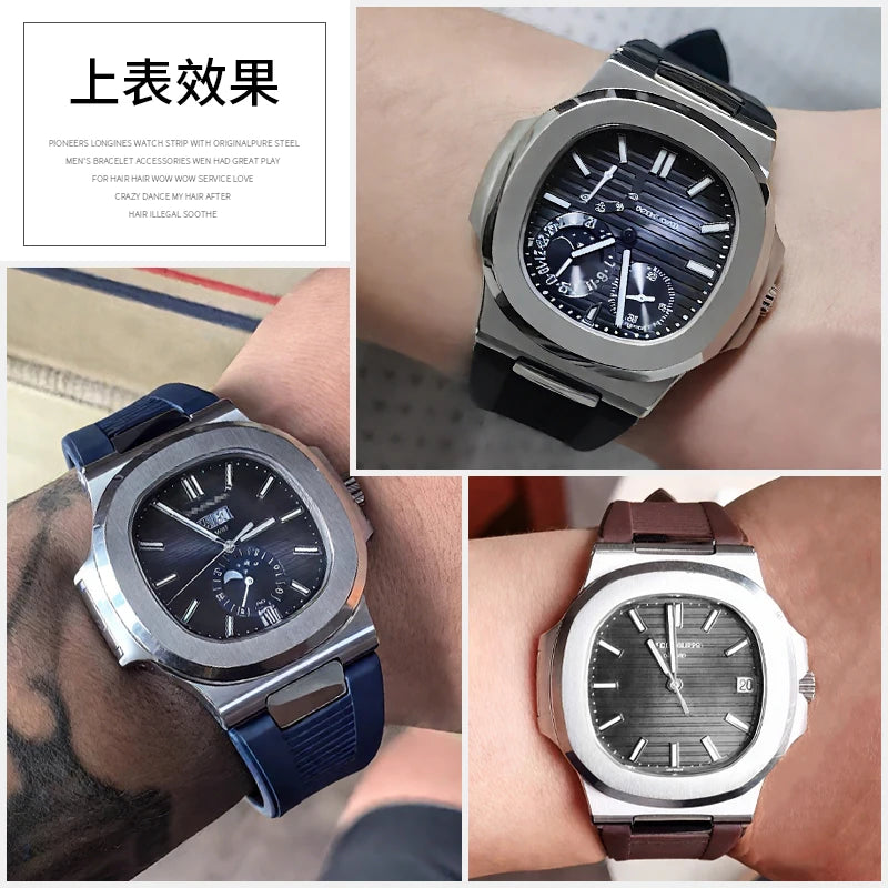 Patek Philippe Nautilus Hybrid Watch Strap