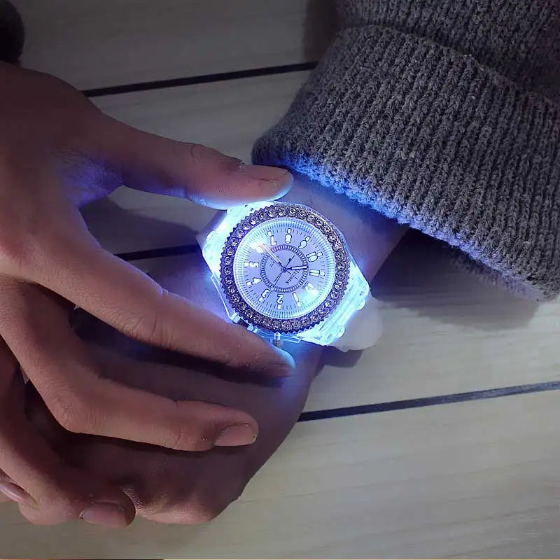 Crystal LED Watch