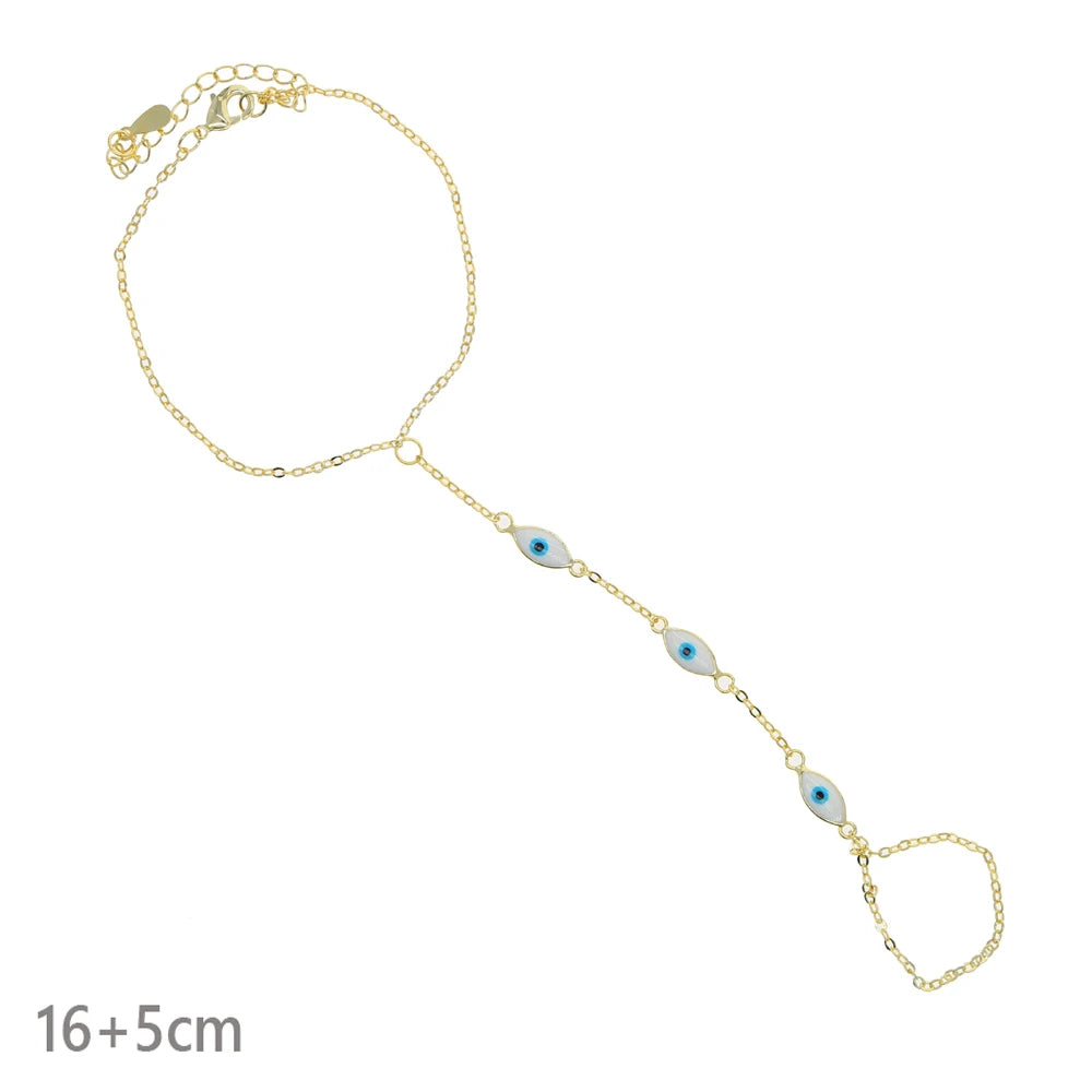 Double Chain CZ Bracelet for Women