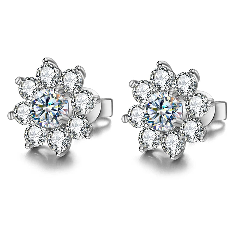 Crystal Bloom Studs