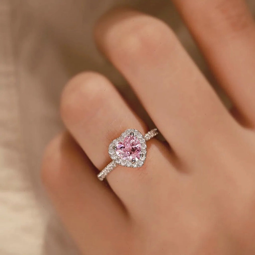 Luna Heart Ring