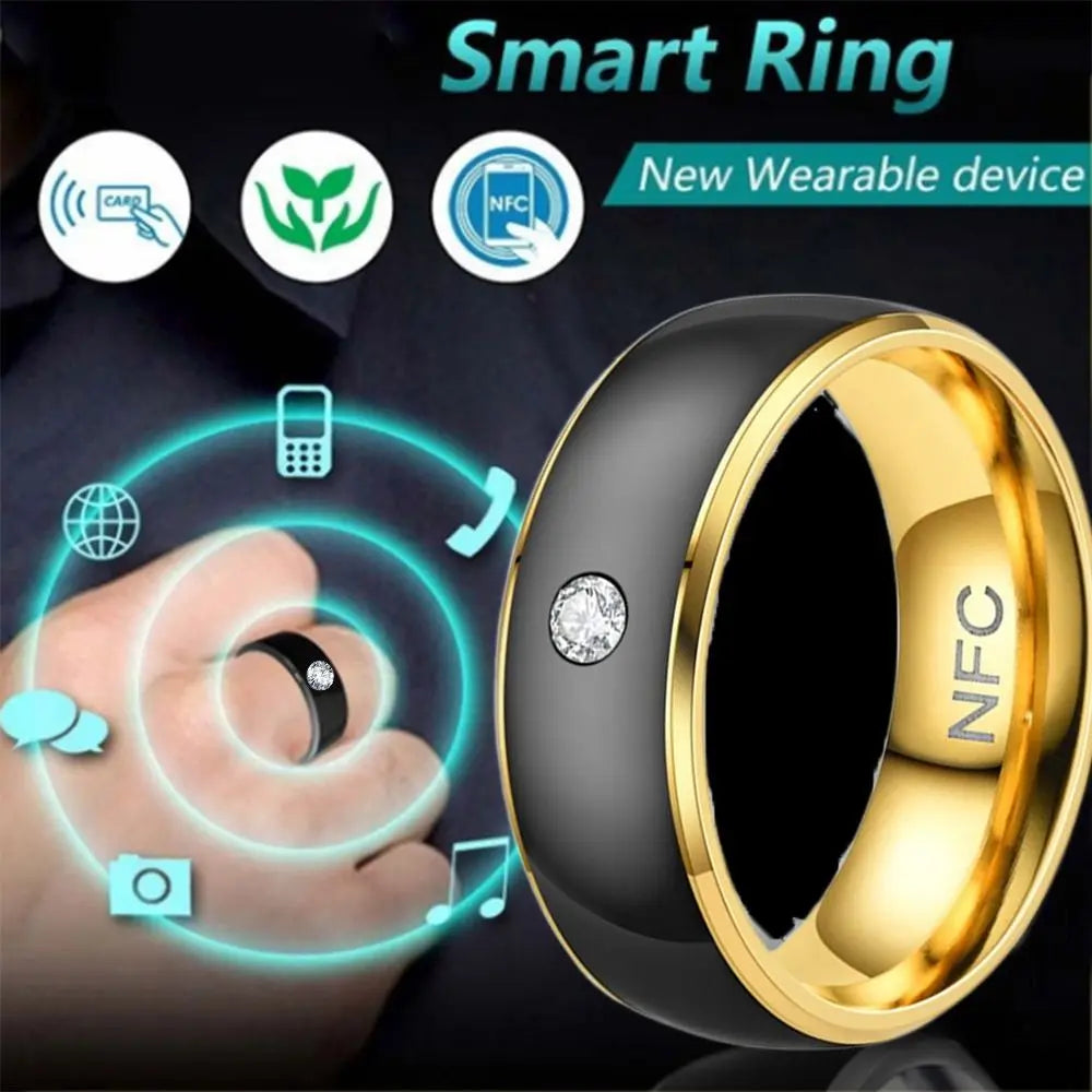 NFC Smart Ring — Stainless Steel