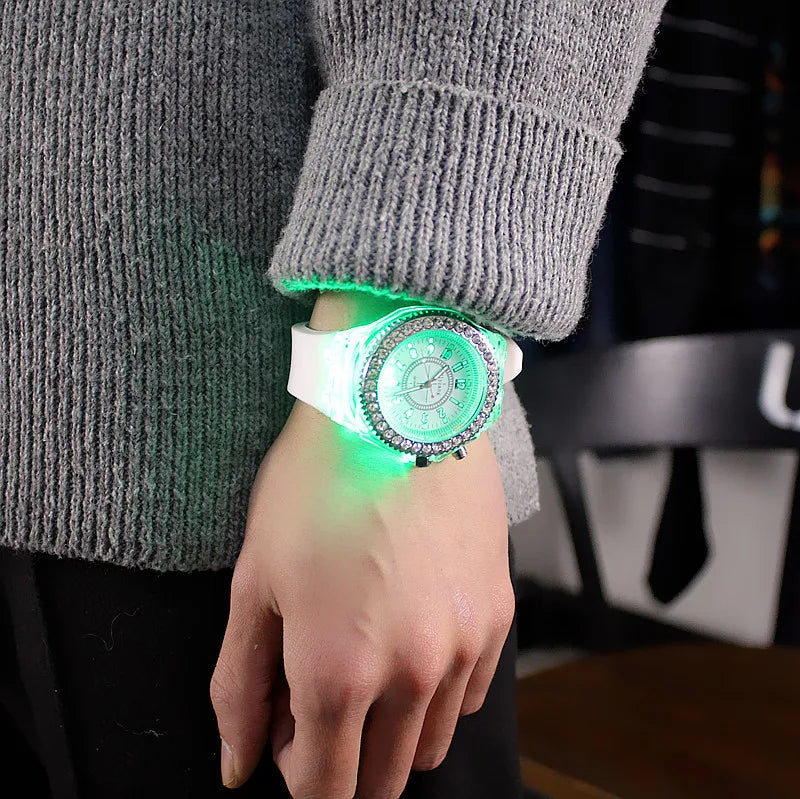 Crystal LED Watch