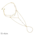 Double Chain CZ Bracelet for Women