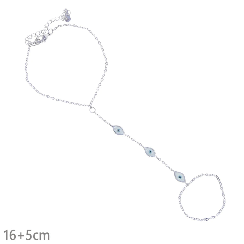 Double Chain CZ Bracelet for Women