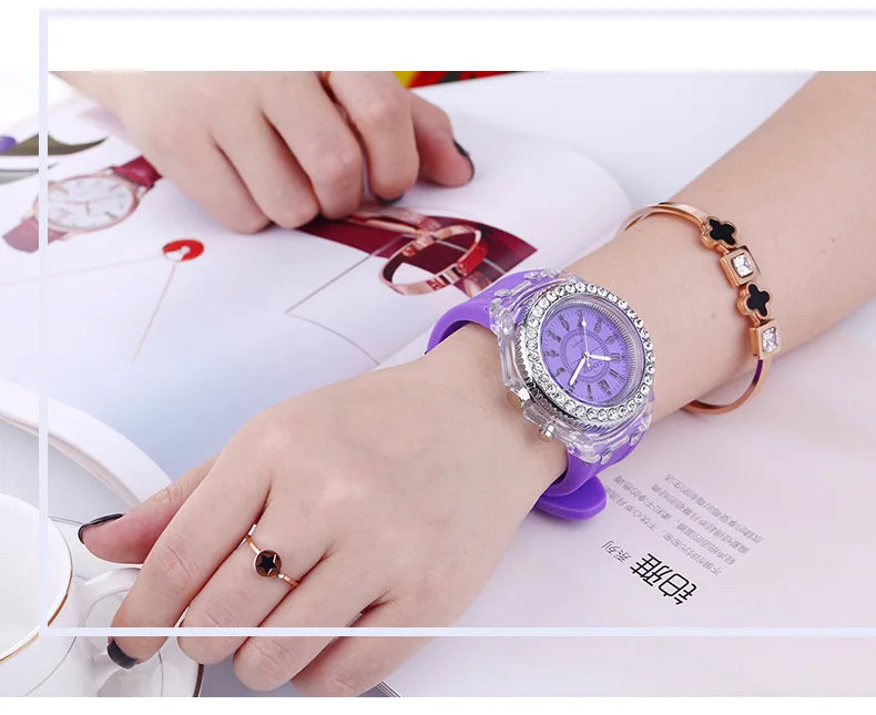 Crystal LED Watch