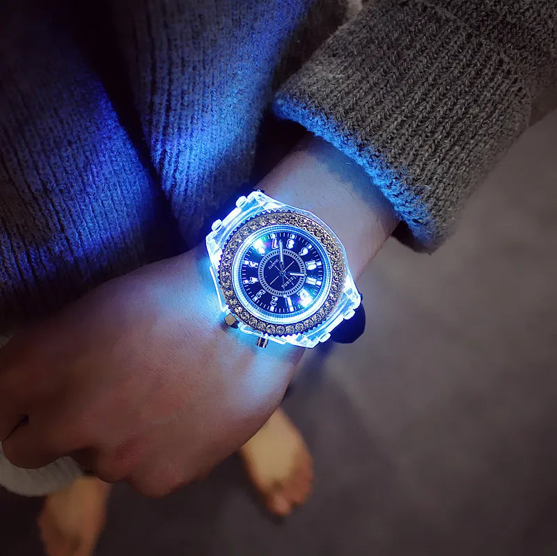 Crystal LED Watch
