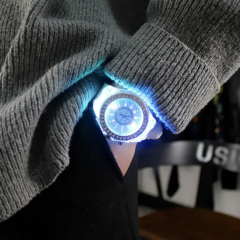 Crystal LED Watch