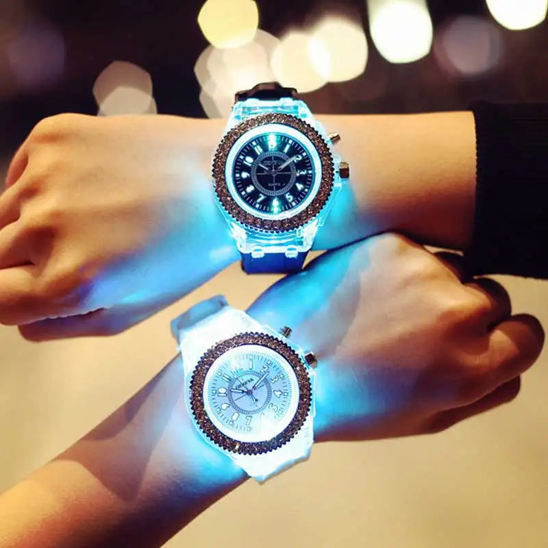 Crystal LED Watch