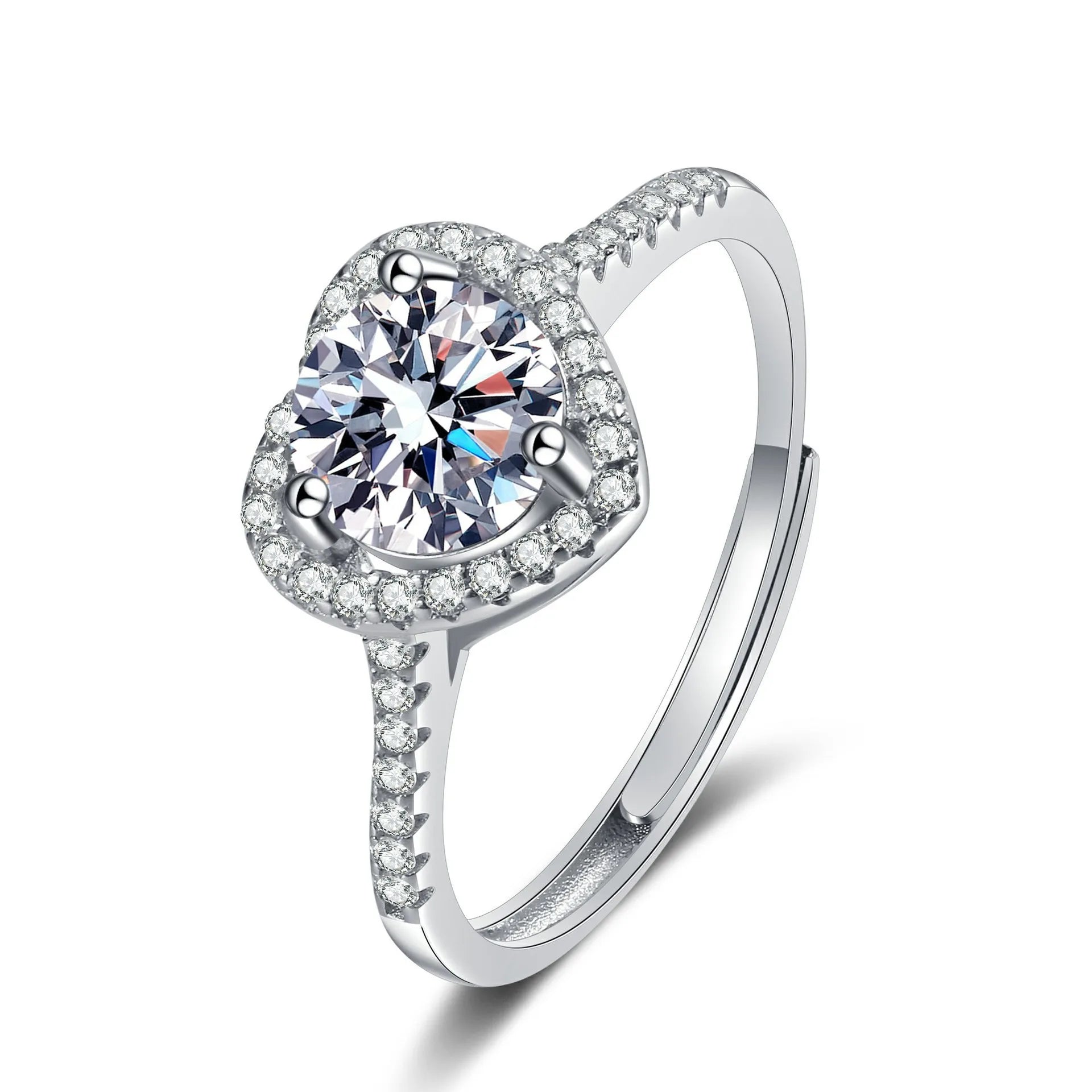 Luna Heart Ring