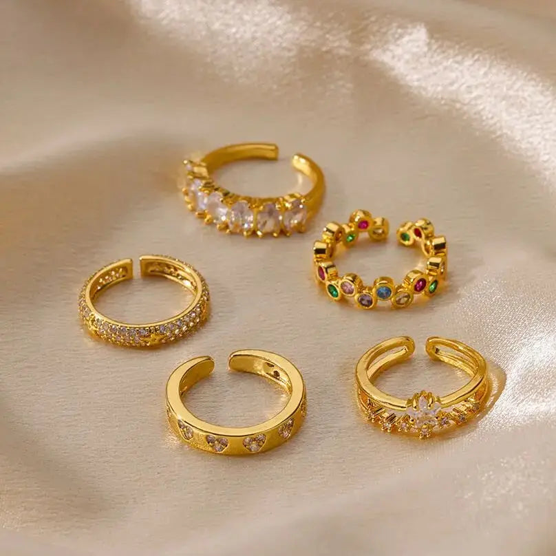 Halo Heart Ring