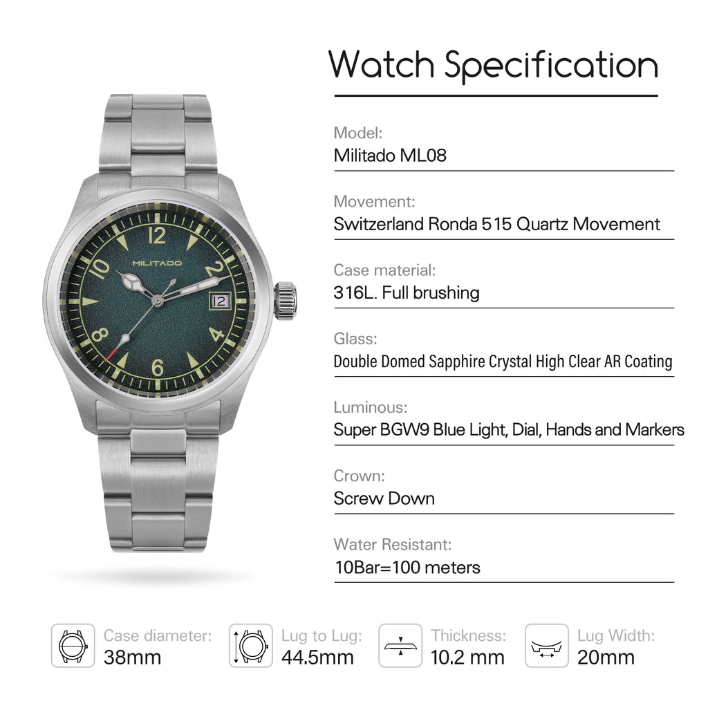 ML08 Heritage Quartz Watch