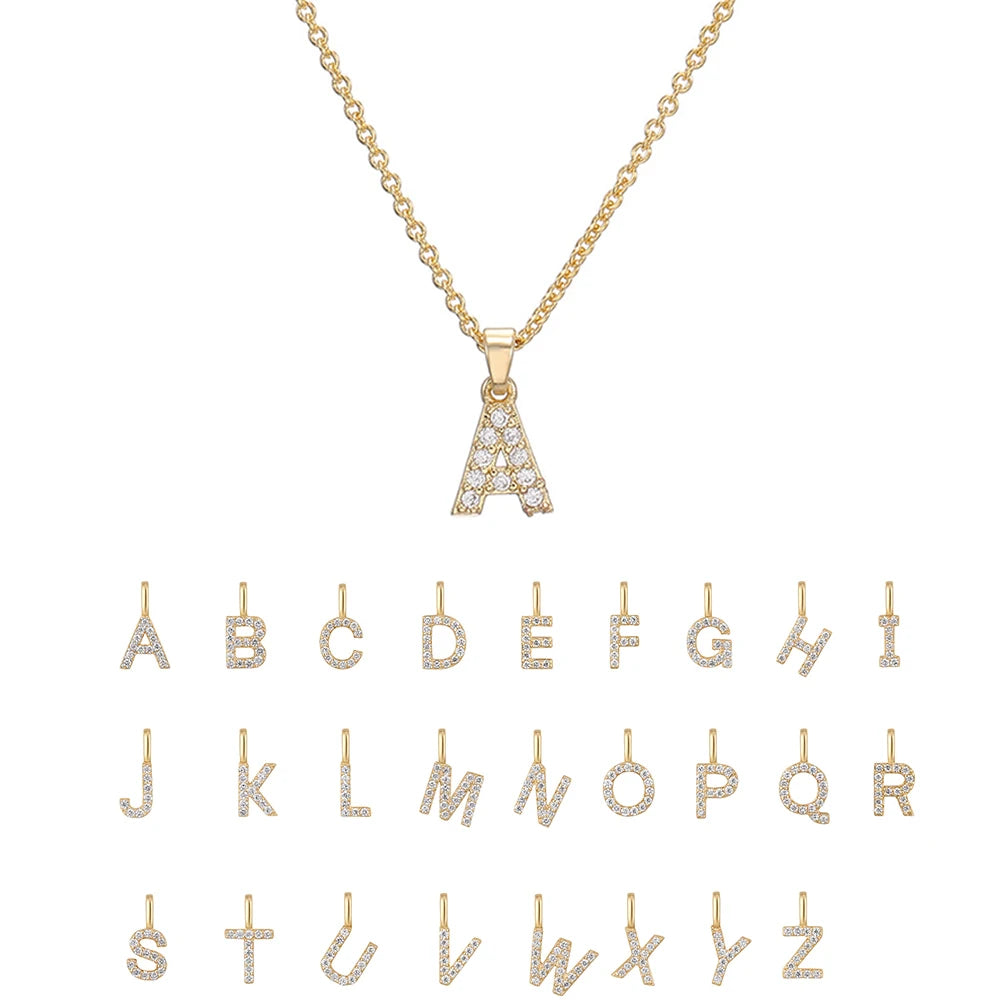 Luna Letter Necklace
