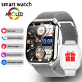Ultra Thin Smart Watch – 1.96" AMOLED, BT Calling & Health Tracking
