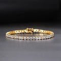 Moissanite Tennis Bracelet – GRA Certified S925 Silver Sparkling Bangle