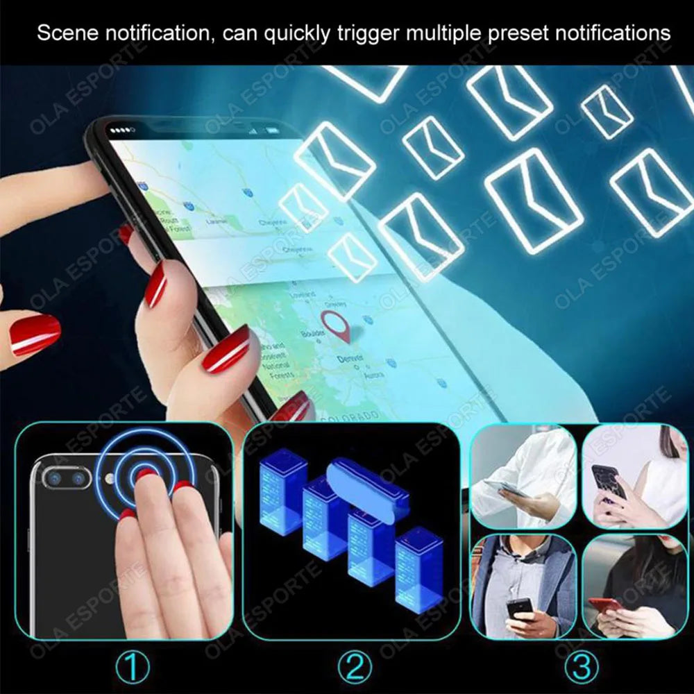 NFC Smart Nail Chip