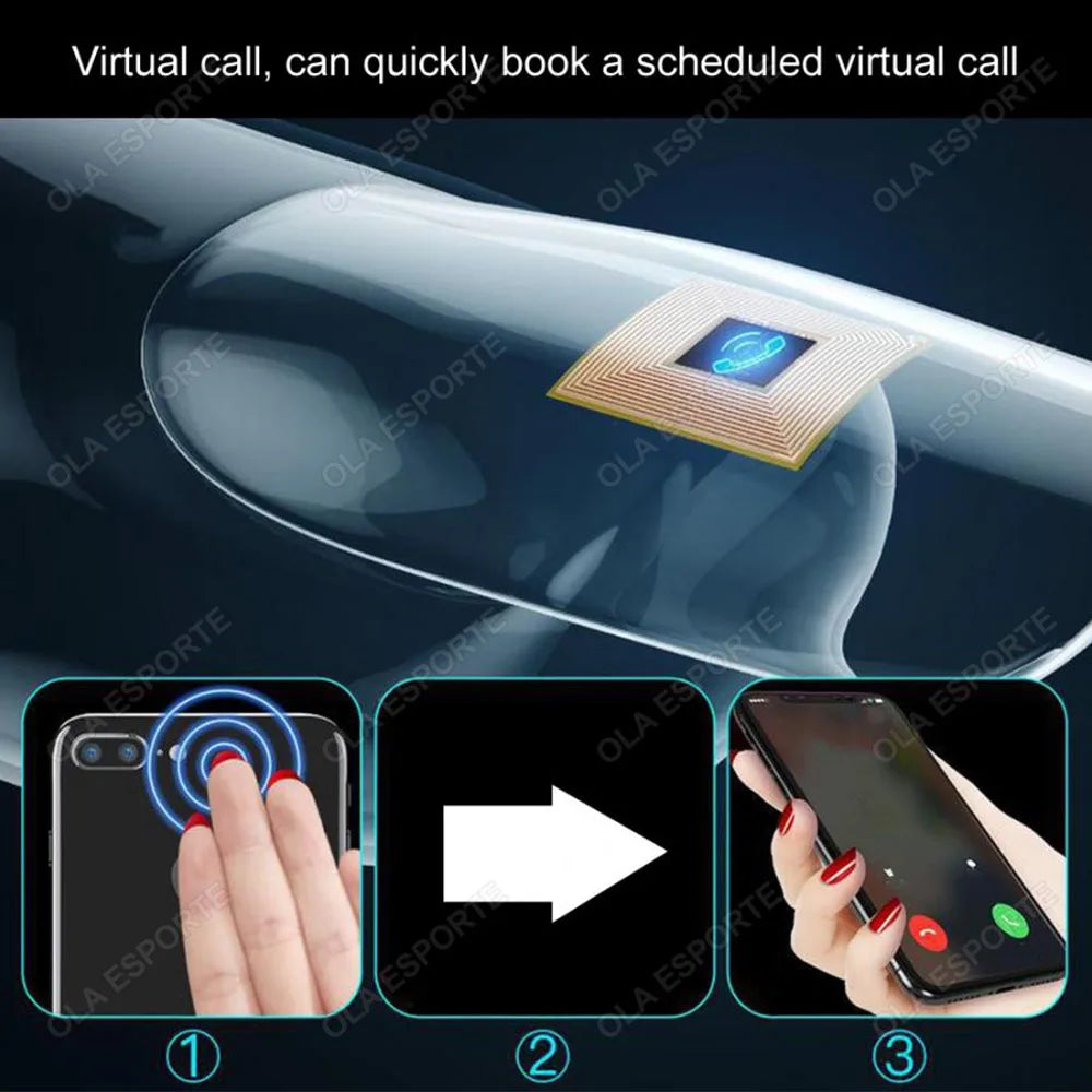 NFC Smart Nail Chip