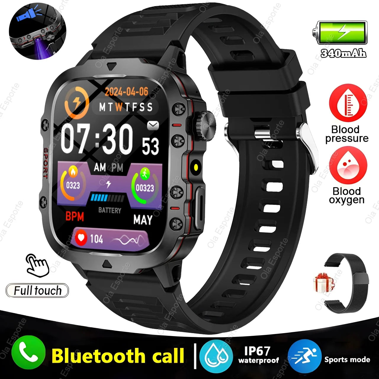 Military Smartwatch Pro