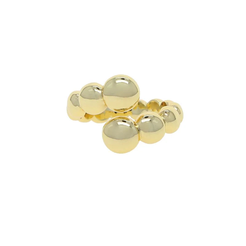 CZ Gold Jewelry Set – Bracelet, Bangle & Ring