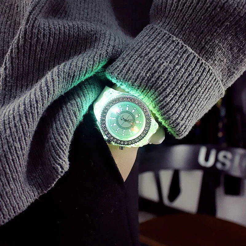 Crystal LED Watch