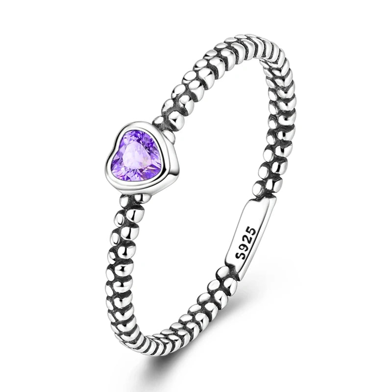 Clover Heart Ring — 925 Sterling Silver