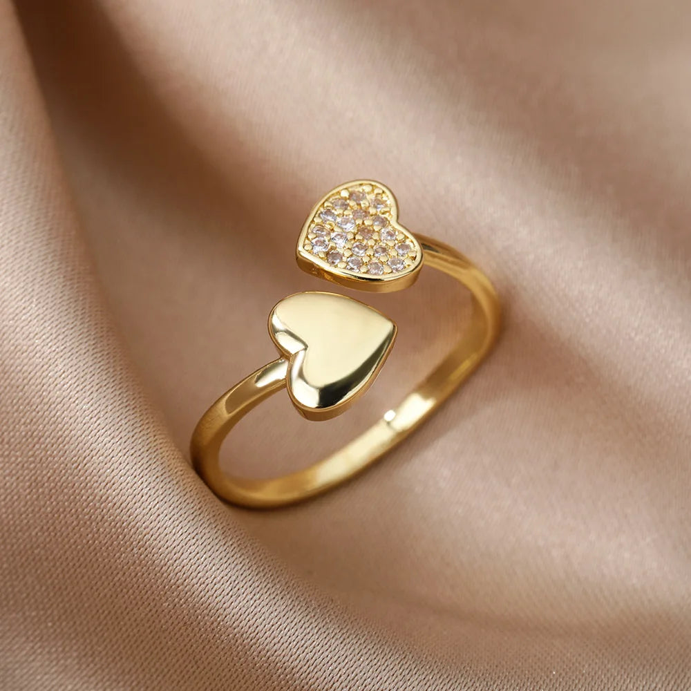 Halo Heart Ring