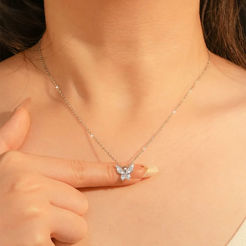 Luna Butterfly Necklace