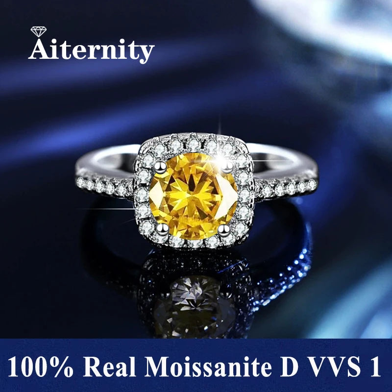 Royal Moissanite Rose Ring – Eternal Bloom in Silver