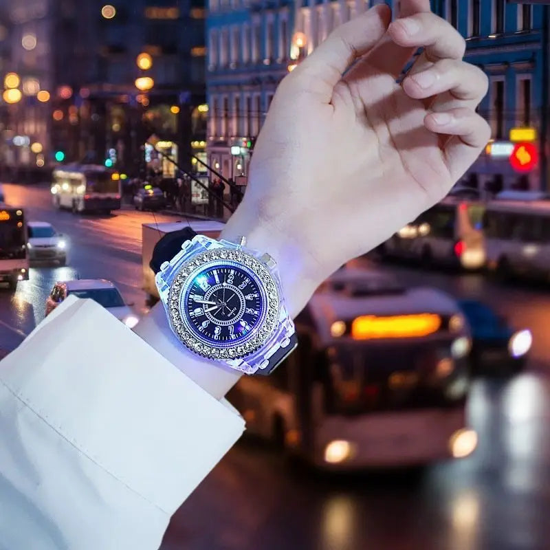 Crystal LED Watch