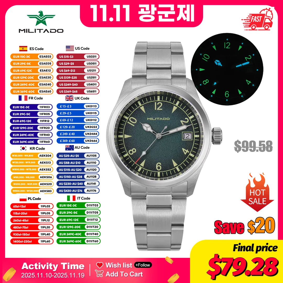 ML08 Heritage Quartz Watch