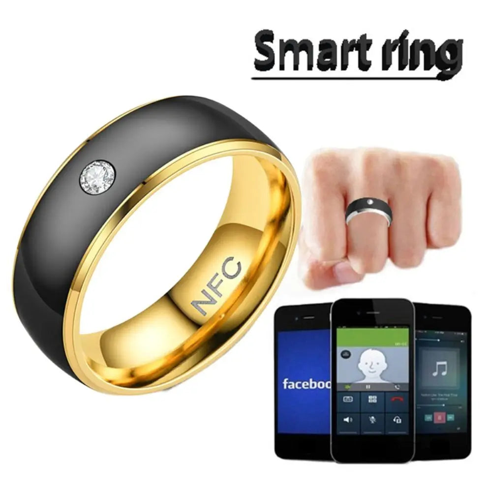 NFC Smart Ring — Stainless Steel