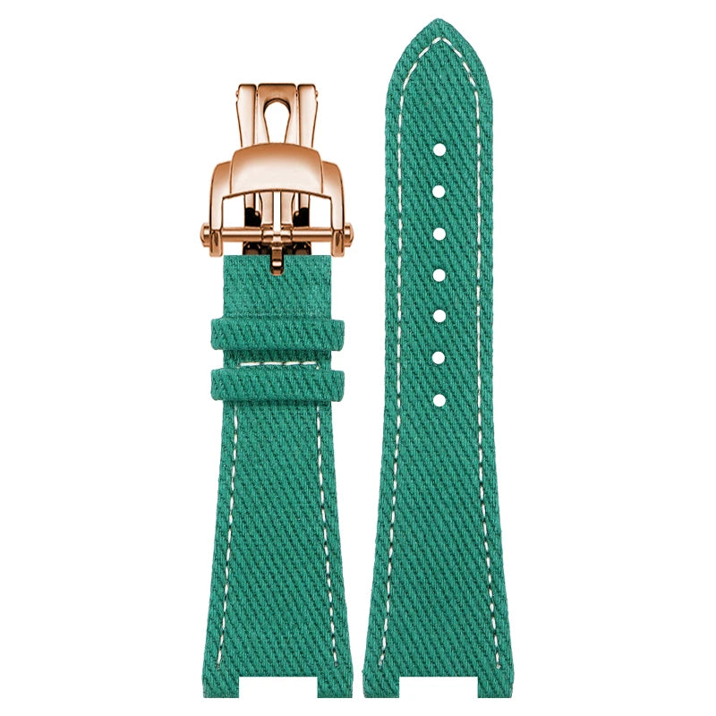Patek Philippe Nautilus Cowhide Watch Strap