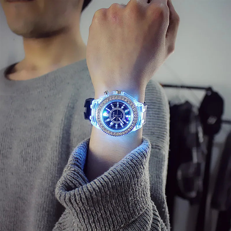 Crystal LED Watch