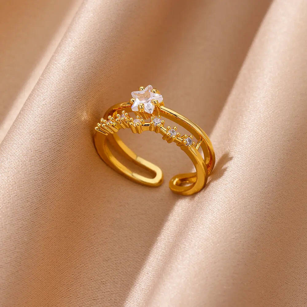 Halo Heart Ring