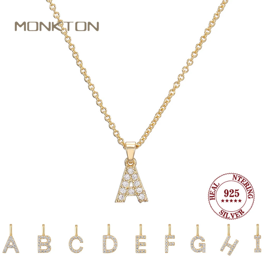 Luna Letter Necklace