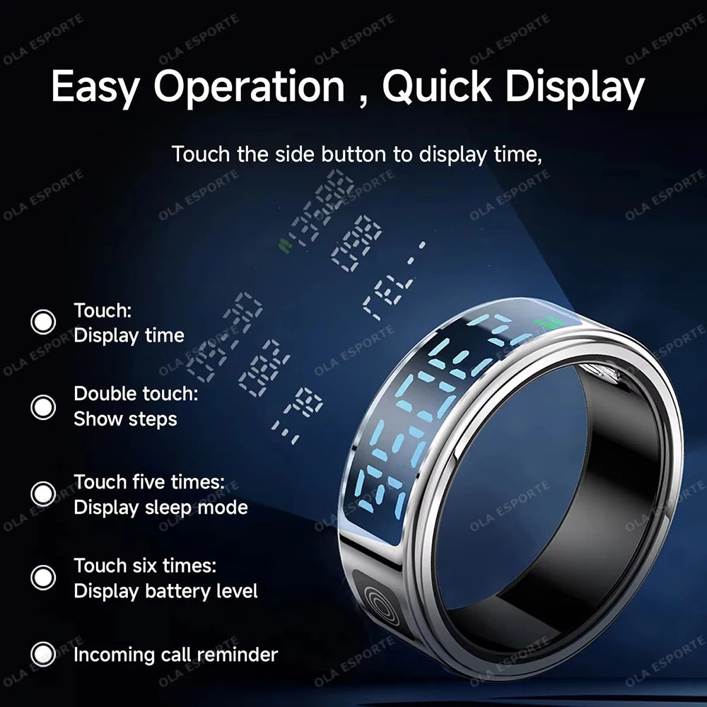 LED Sport Smart Ring