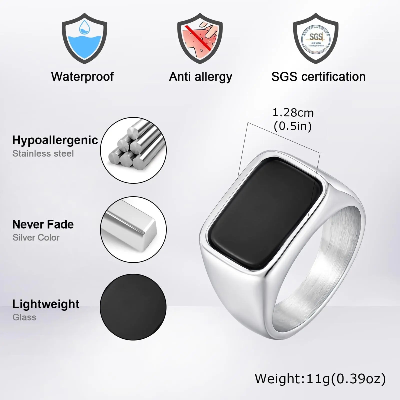 Titan Stone Ring