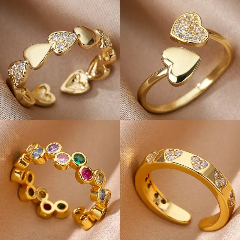 Halo Heart Ring