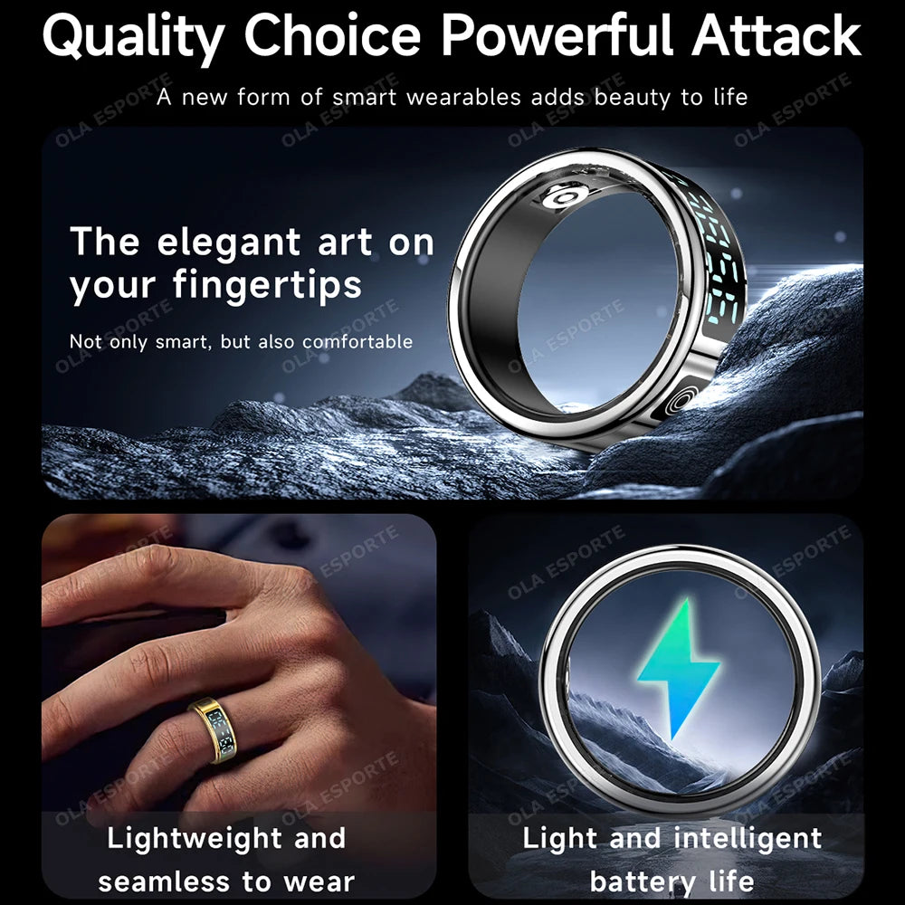 LED Sport Smart Ring